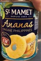 Mängden socker i Ananas en conserve
