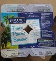 Mängden socker i Compotes pomme banane