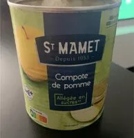 Mängden socker i Compote de pomme