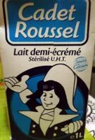 Mängden socker i Lait Demi-Écrémé