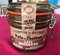 Mängden socker i Pâte à tartiner Lait Noisette