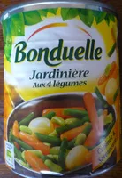 Mängden socker i Jardinière Aux 4 légumes