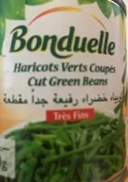 Mängden socker i Haricots verts coupés