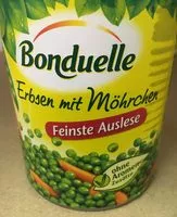 Mängden socker i Erbsen mit Möhrchen