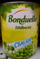Mängden socker i Zöldborsó Családi kiszerelés