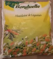 Mängden socker i Macedoine de légumes surgelée