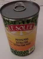 Mängden socker i Petits pois extra fins