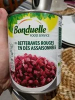 Mängden socker i 4 / 4 Betteraves Rouges Des Bonduelle