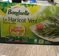 Mängden socker i Le Haricot vert Précuit Vapeur
