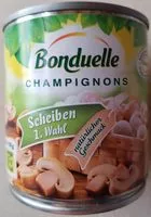 Mängden socker i Champignons im Scheiben - 1. Wahl