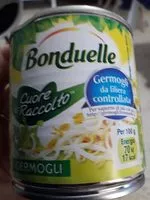 Mängden socker i Germogli di fagioli mungo