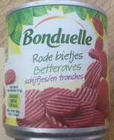 Mängden socker i rode bietjes, schijfjes