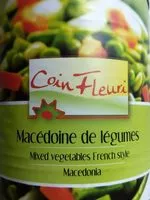 Mängden socker i Macédoine de légume