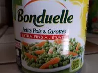 Mängden socker i Petits pois et carottes