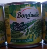 Mängden socker i Piselli finissimi