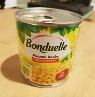 Mängden socker i zlatá kukuřice Bonduelle