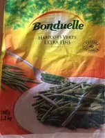 Mängden socker i Haricots verts extra-fins