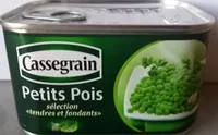Mängden socker i Petits Pois sélection 'tendres et fondants'
