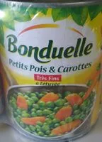 Mängden socker i Petit pois et carotte