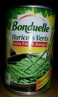 Mängden socker i Le Haricot Vert Extra-fin