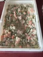 Mängden socker i Macedoine de legume 2,5 kg - mayonnaise