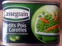 Mängden socker i Petits Pois et Carottes