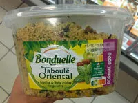 Mängden socker i Taboulé Oriental Menthe et Huile d'Olive vierge extra