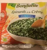 Mängden socker i Epinards hachés à la crème
