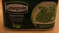 Mängden socker i Petits Pois Selection