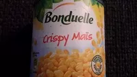 Mängden socker i Bonduelle crispy maïs