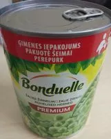 Mängden socker i Grean Pea Bonduelle