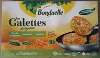 Mängden socker i Galettes La Printanière - Duo de courgettes et petits légumes