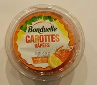 Mängden socker i Carottes Râpées au Citron de Sicile 180g - portion individuelle