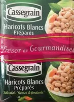 Mängden socker i Haricots Blancs Cuisinés