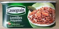 Mängden socker i Lentilles préparées