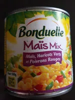 Mängden socker i Bonduelle Goldmais, Samba Mix