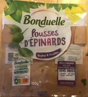 Mängden socker i Pousses d'Épinards