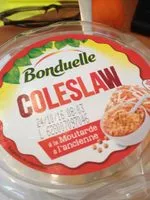 Mängden socker i Coleslaw à la moutarde à l'ancienne 180g - portion individuelle