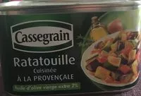 Mängden socker i Ratatouille cuisinée à la provençale et à l'huile d'olive