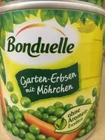 Mängden socker i Garten-Erbsen mit Möhrchen