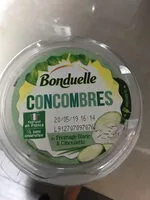 Mängden socker i Concombres au Fromage Blanc et Ciboulette 180g - portion individuelle