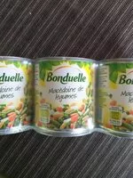 Mängden socker i Macédoine de légumes