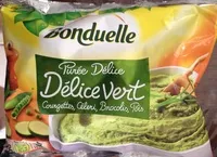 Mängden socker i Purée Délice Trio vert