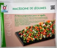 Mängden socker i Macedoine de legumes surgelée toupargel