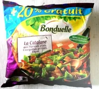 Mängden socker i La Catalane aux Haricots plats, Courgettes grillées, Thym