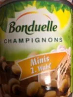 Mängden socker i Bonduelle Champig. Minis Feinst.