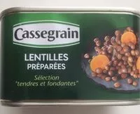 Mängden socker i Lentilles