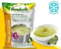 Mängden socker i Purée de brocolis surgelée