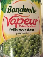 Mängden socker i Petits Pois Vapeur Extra-fondants