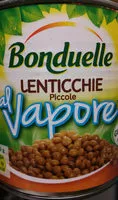 Mängden socker i Lenticchie al vapore